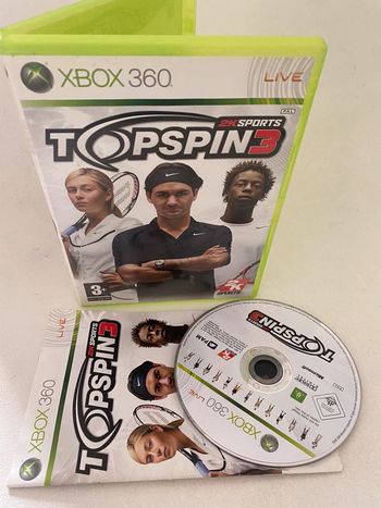 Top spin 3 xbox 360