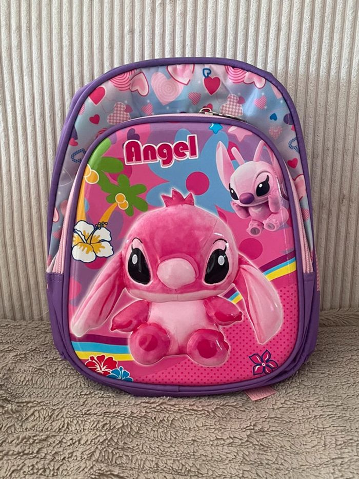 🎒 Sac à dos / cartable Stitch - Neuf