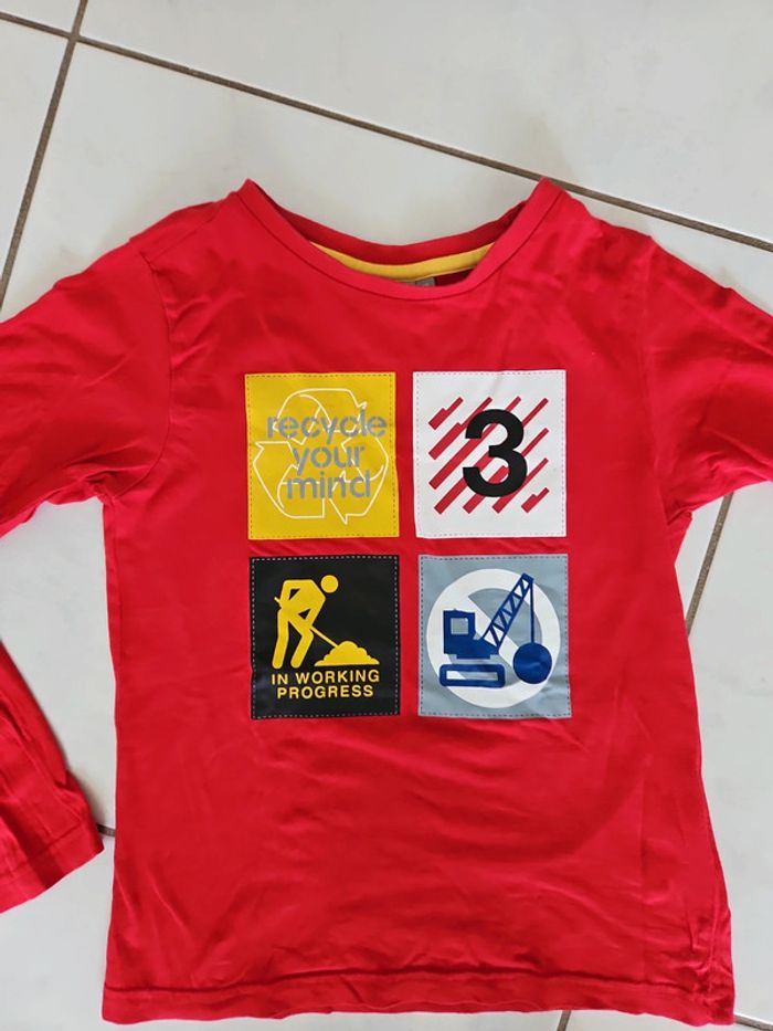 T-shirt ml garçon 10 ans vet - photo numéro 3