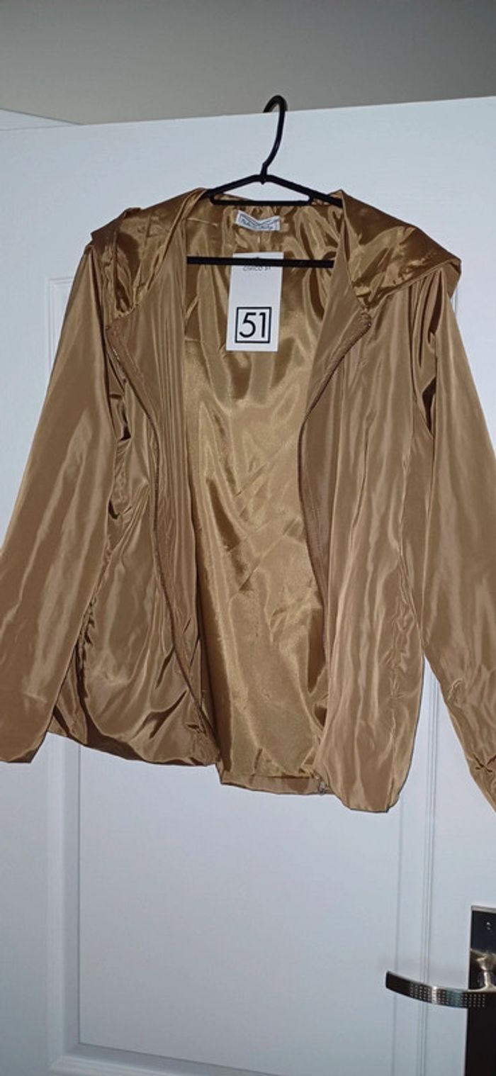 Blouson chocolat