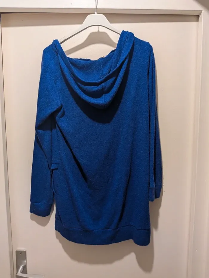 Pull long a capuche femme - photo numéro 2