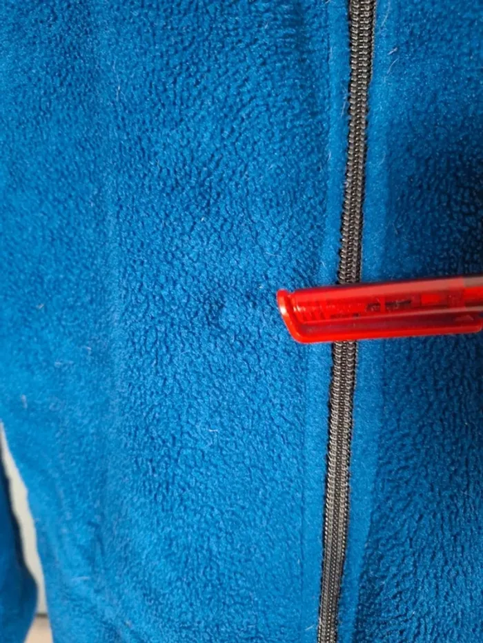 Veste polaire The North Face femme XL – Bleu à capuche – brodé (614) - photo numéro 14