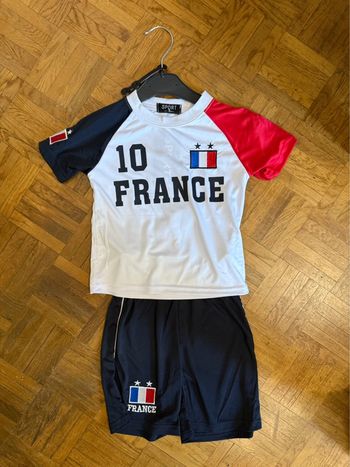 Ensemble garçon France t-shirt short