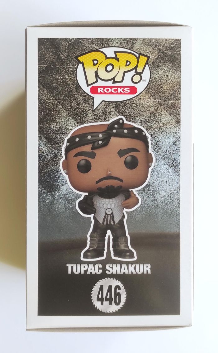 Funko POP Tupac Shakur "California Love" #446 - 2Pac - Rocks - Figurine Vinyle - photo numéro 4