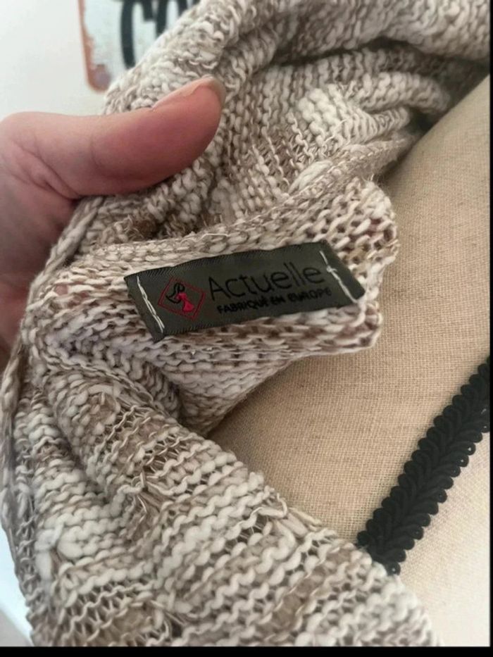 Très beau gilet à double col taille 42 / 44 - photo numéro 5