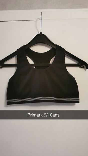 Brassière de sport noir primark
