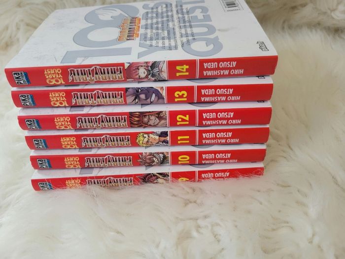 Livres fairy tail 100 years quest  9 10 11 12 13 14
