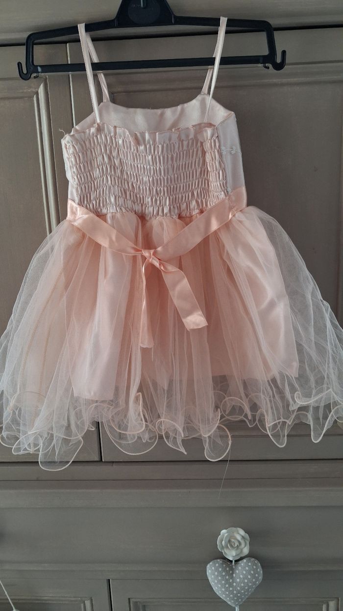 Robe de cérémonie rose et tulle 4 anseta - photo numéro 6