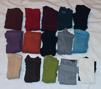 Lot de 15 collants, taille 23/26 et 24/26