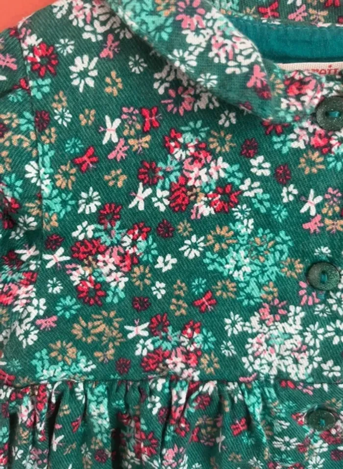 Robe bébé Du Pareil au Même – 9 mois / 71 cm – fille – été – mi-saison - photo numéro 3