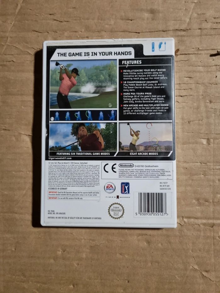 Tiger Woods PGA Tour 07 pour Nintendo Wii - photo numéro 2