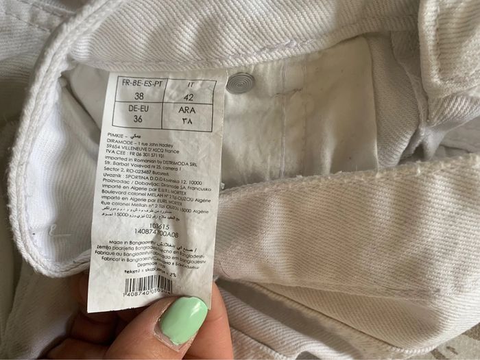 Short blanc - photo numéro 3