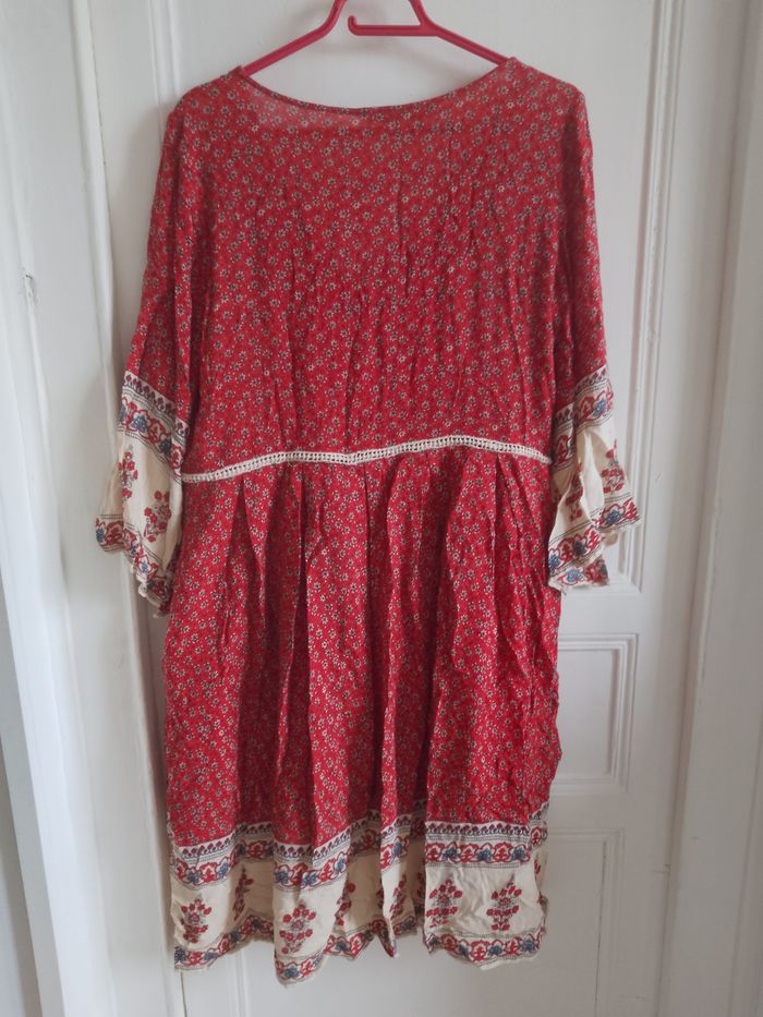 Robe imprimé rouge - photo numéro 2