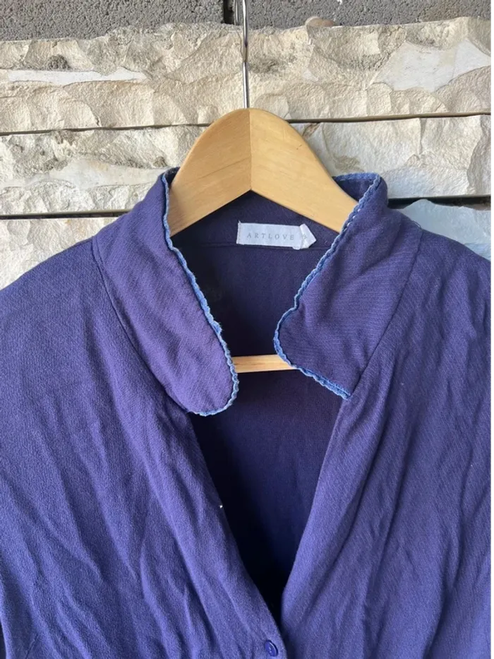Robe parisienne chic vintage - art love - taille M (comme neuve) - photo numéro 3