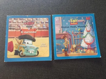 Lot 2 livres Disney pixar