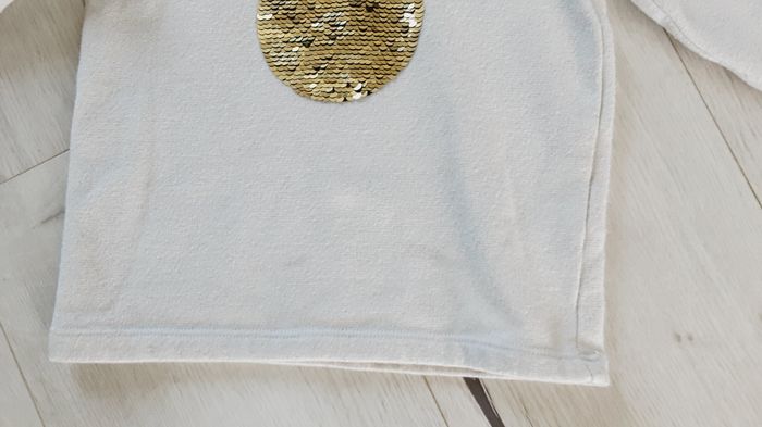 Vêtement fille pull à capuche Minnie à sequins Disney Orchestra 3 ans - photo numéro 2