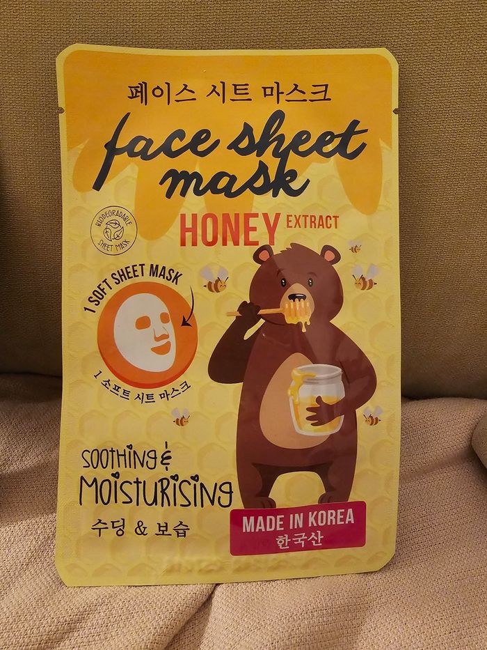 Face Sheet Mask – Honey Extract