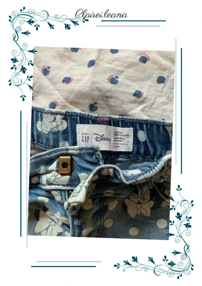 🛑short minnie 🛑 taille 2 ans - photo numéro 2