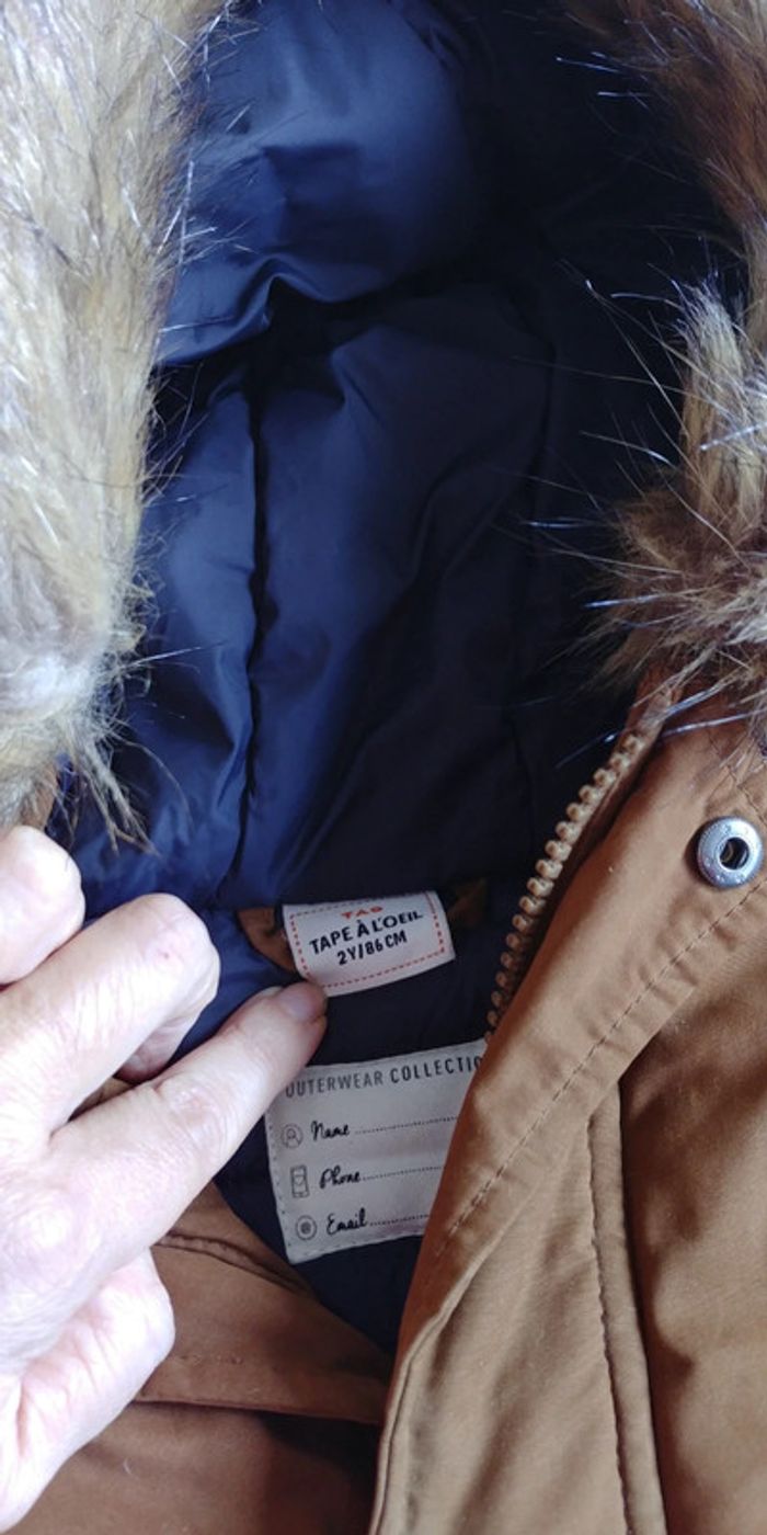 Magnifique blouson très chaud TAO 2 ans - photo numéro 4