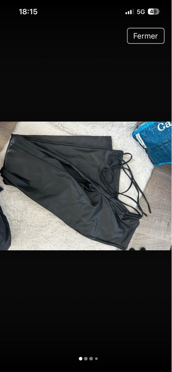 Pantalon en cuir