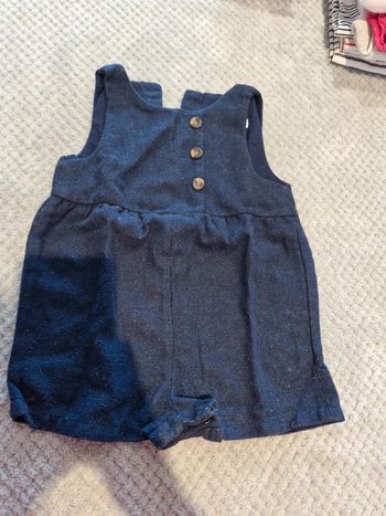 Combishort Verbaudet 18 mois bleu marine