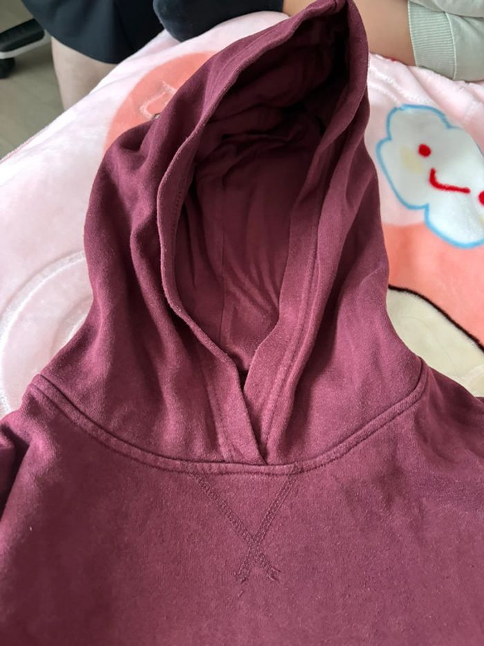 Sweat bordeaux - photo numéro 5