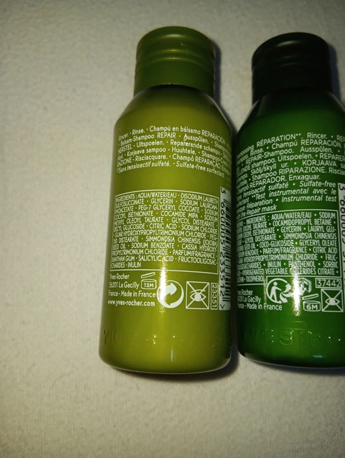 Lot de deux shampooing Yves Rocher - photo numéro 3