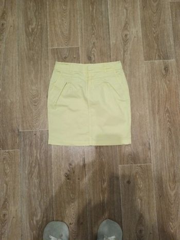 Jupe femme jaune