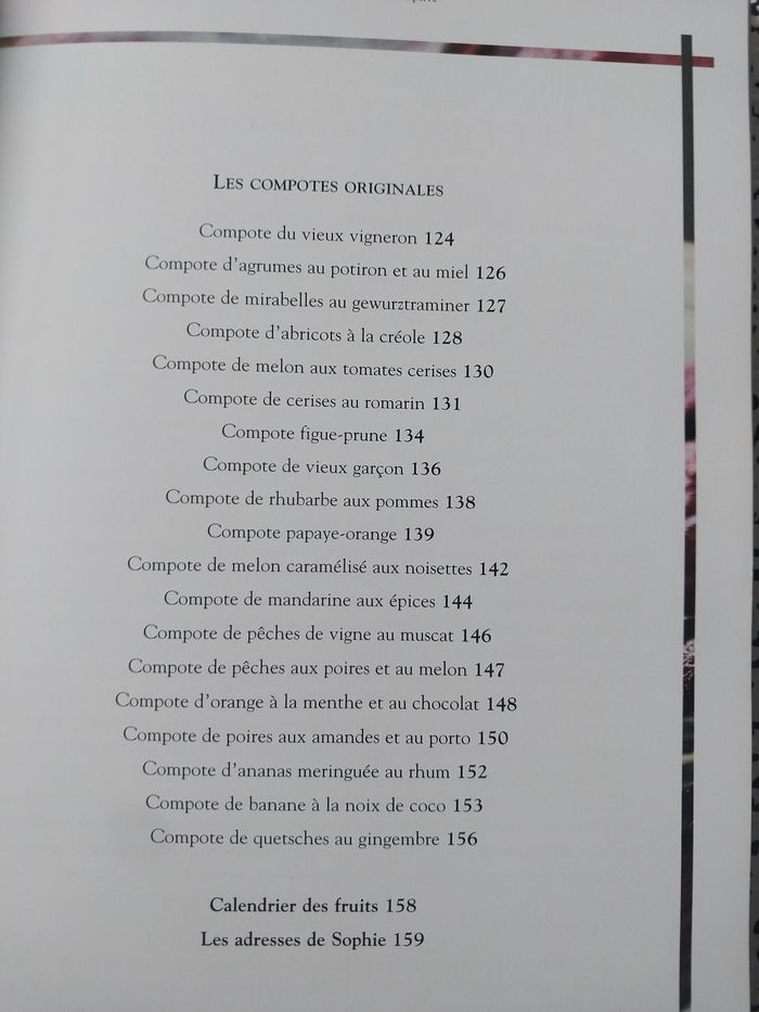Confitures et compotes de Sophie – Sophie Dudemaine (Éditions Minerva, 2002) - photo numéro 8