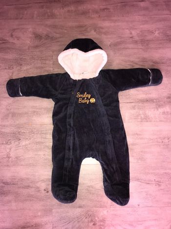 Combipilote bleu smiley baby 6 mois