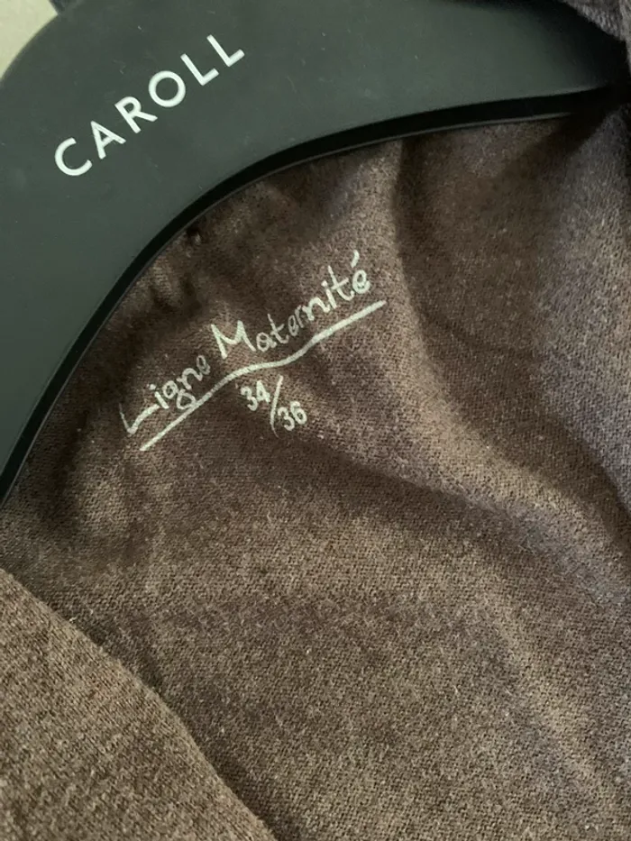 Lot maternité grossesse femme enceinte gilet et tunique taille 36 - photo numéro 4