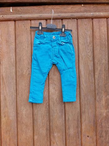 Pantalon bébé garçon 6.9 mois zara baby