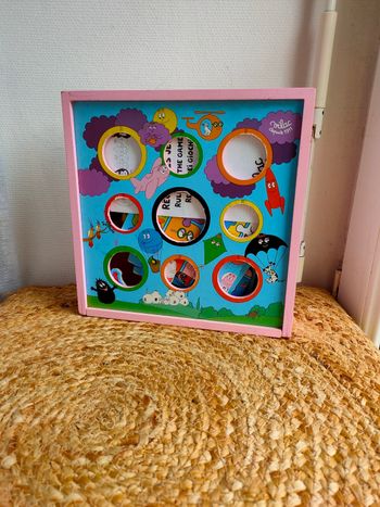 Coffret jeux en bois Barbapapa 
