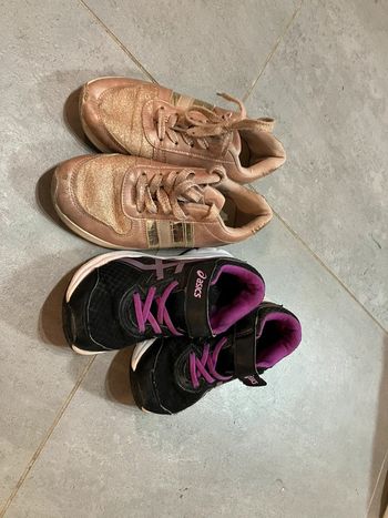 Lot de deux paires baskets filles, 33