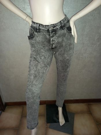 jeans slim gris délavé élasthane project X paris taille 44