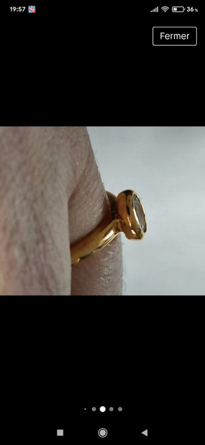 Bague solitaire - photo numéro 3