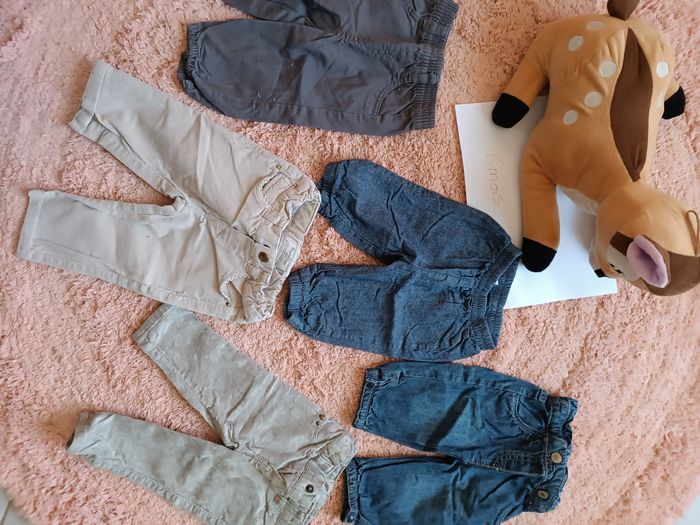 Lot pantalon 6 mois