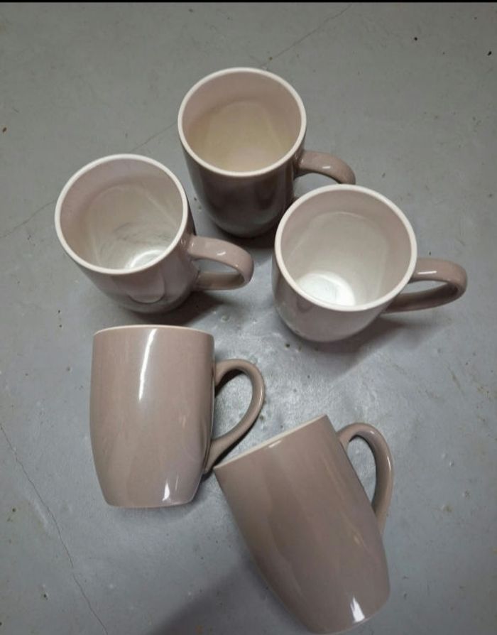 Lot de 5 tasses à café