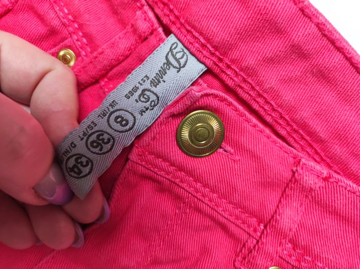 Mini short en jeans fushia fille/femme – Taille 36 – Denim Co - photo numéro 4