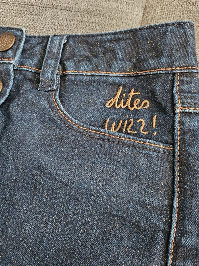 Jupe en jean pailletés Catimini - photo numéro 2