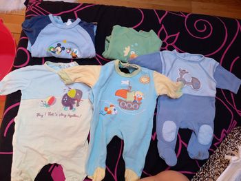 Lot pyjamas été 1 mois