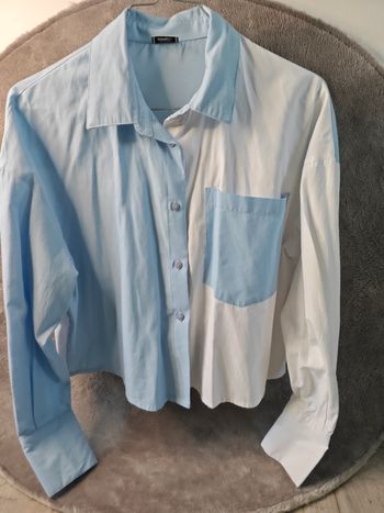 Chemise bi-couleur