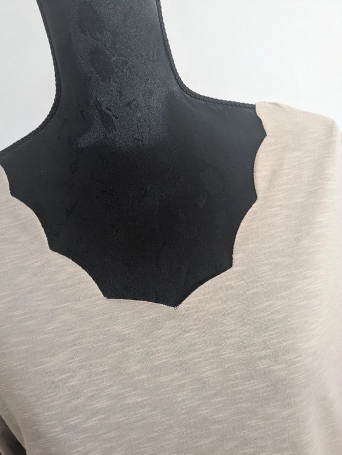 Blouson manche longue beige - photo numéro 2
