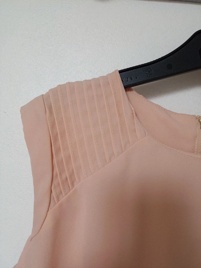 Robe corail taille L - photo numéro 4