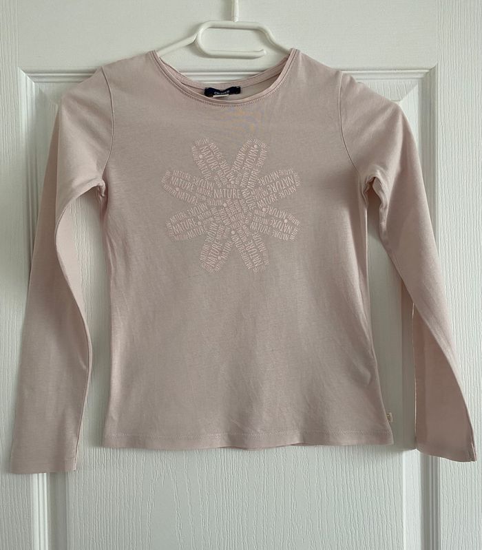 Tee shirt rose 8 ans
