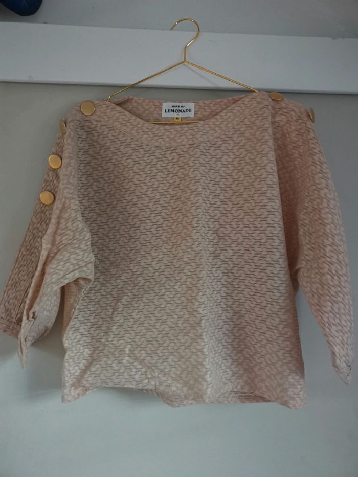 Blouse Jim Dune Make My Lemonade T36