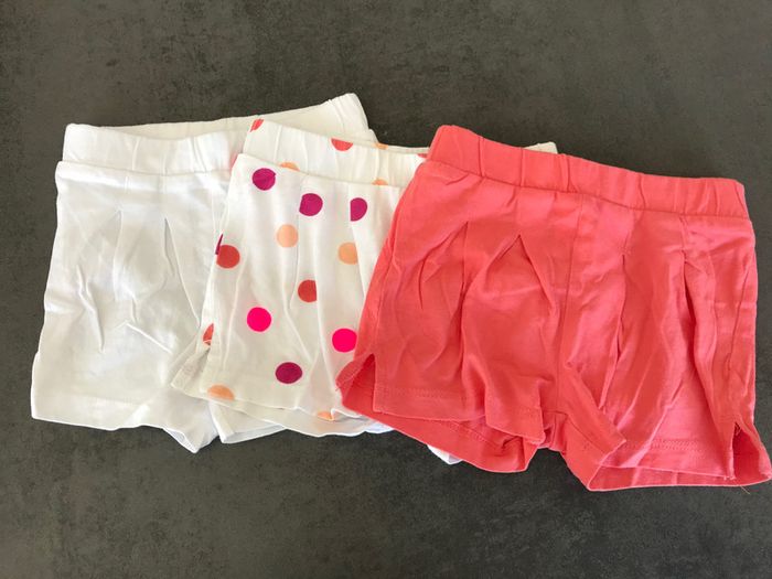 Lot de 3 shorts fille