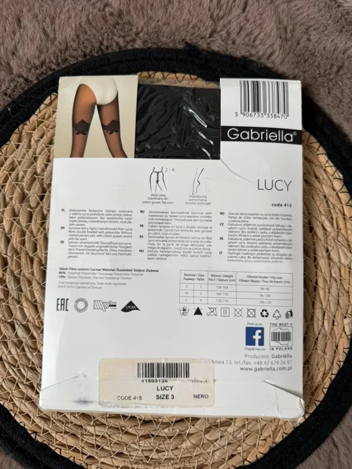 Paire de collant neuf - taille 3 M 🌸 - photo numéro 2