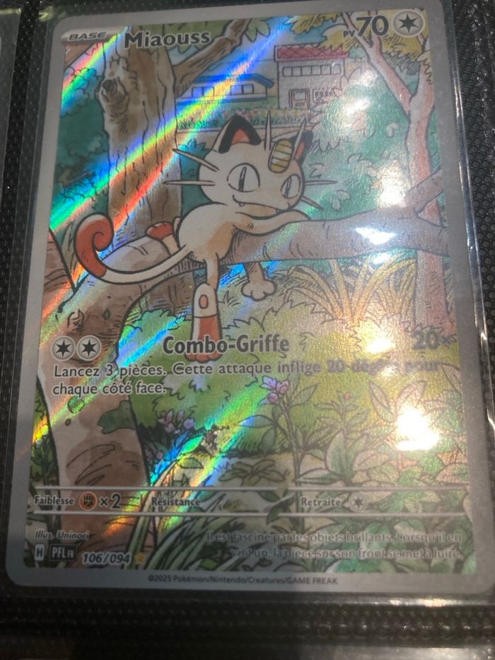 Carte Pokémon ev 2.5 miaouss 106/94
