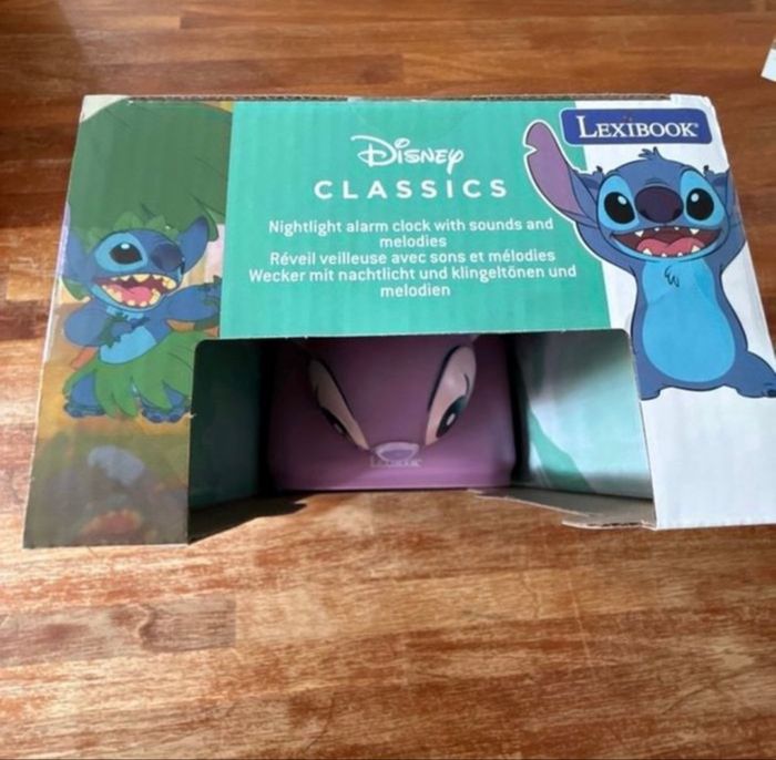 Réveil veilleuse disney classic angel avec sons et mélodies - photo numéro 4